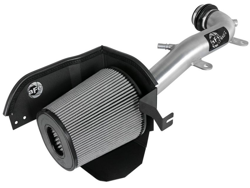 aFe Power 51-13002-H Magnum FORCE Stage-2XP Cold Air Intake System w/ Pro DRY S Filter Brushed