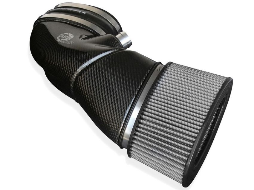aFe Power 51-31662-C Black Series Stage-2 Carbon Fiber Cold Air Intake System w/ Pro DRY S Filter