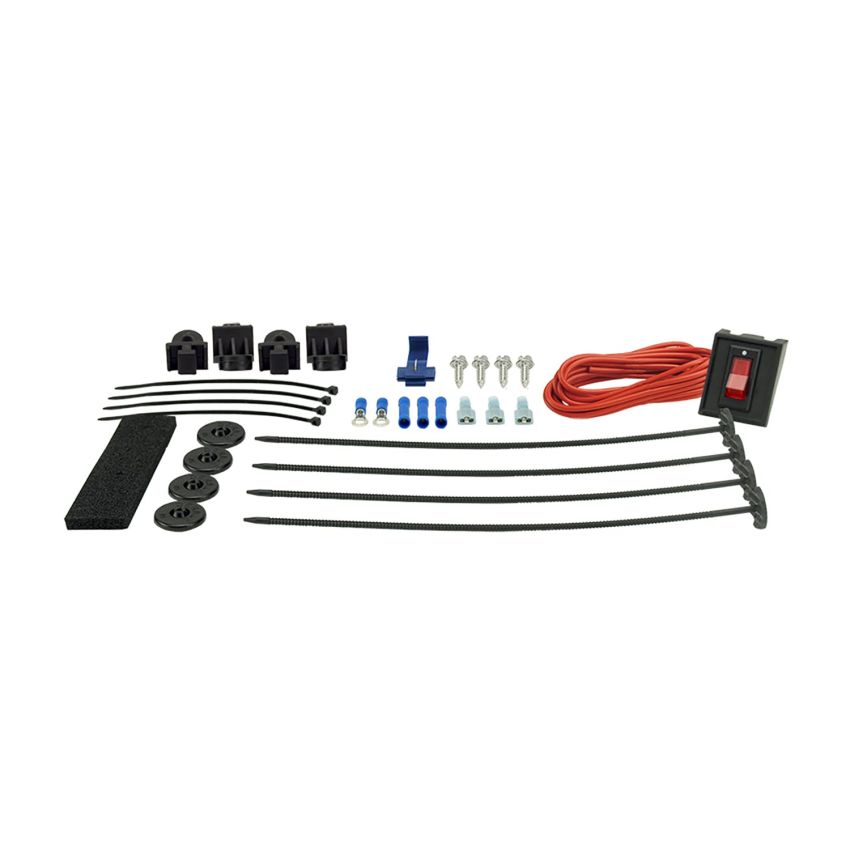 DERALE DER16742 Complete Plastic Rod Mounting Kit w/Switch