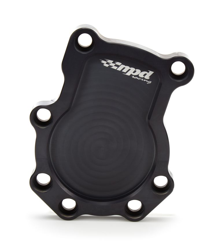 MPD RACING MPD18200 Dry Sump Block Off Plate Black Aluminum