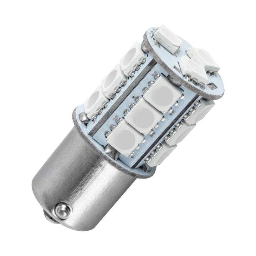 Oracle Lighting 5105-005 1156 18 LED 3-Chip SMD Bulb, Amber, Single
