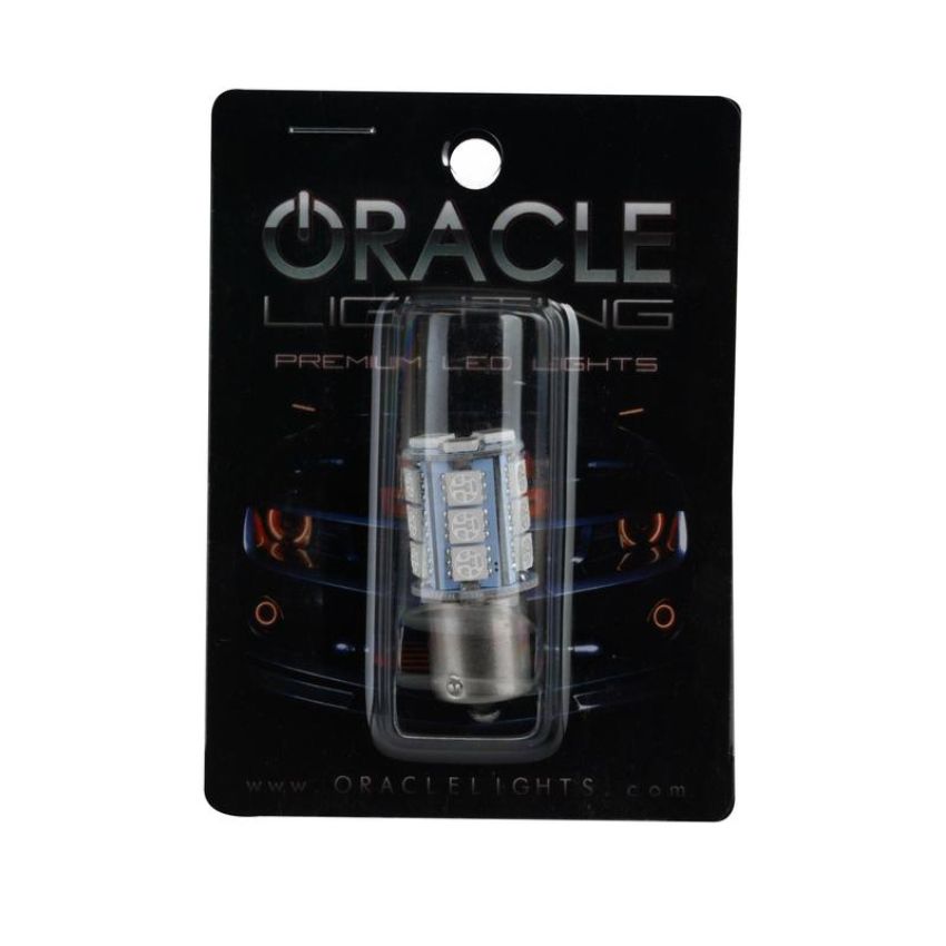Oracle Lighting 5105-005 1156 18 LED 3-Chip SMD Bulb, Amber, Single