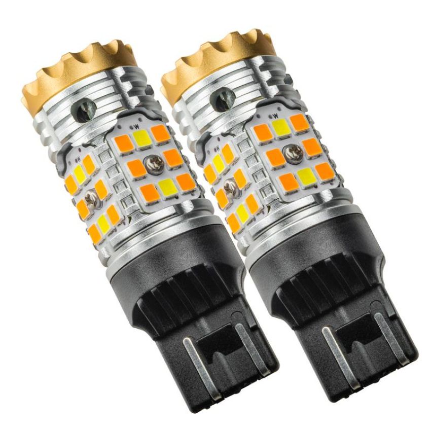 Oracle Lighting 5111-023 ORACLE Lighting 7443-CK LED Switchback High Output Can-Bus LED Bulbs