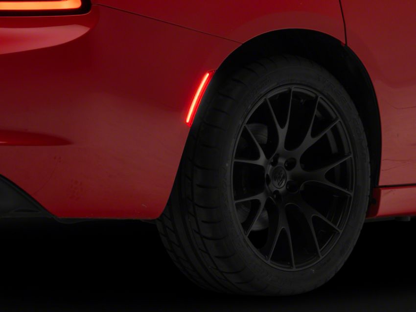 Raxiom CR17172 15-23 Dodge Charger Axial Series LED Rear Marker Lights- Red