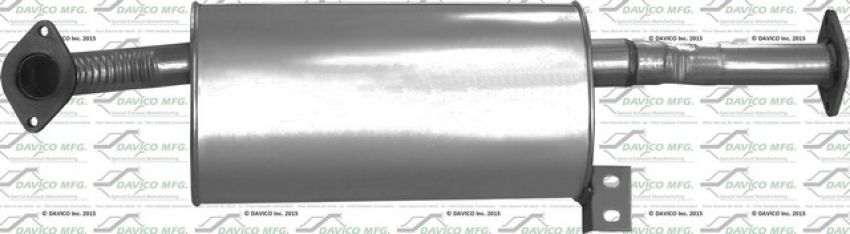 Davico Mfg 512851 Direct fit Muffler