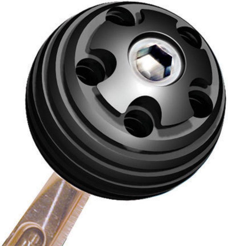 LONGACRE LON52-22601 Shifter Knob Alum 3/8in-16