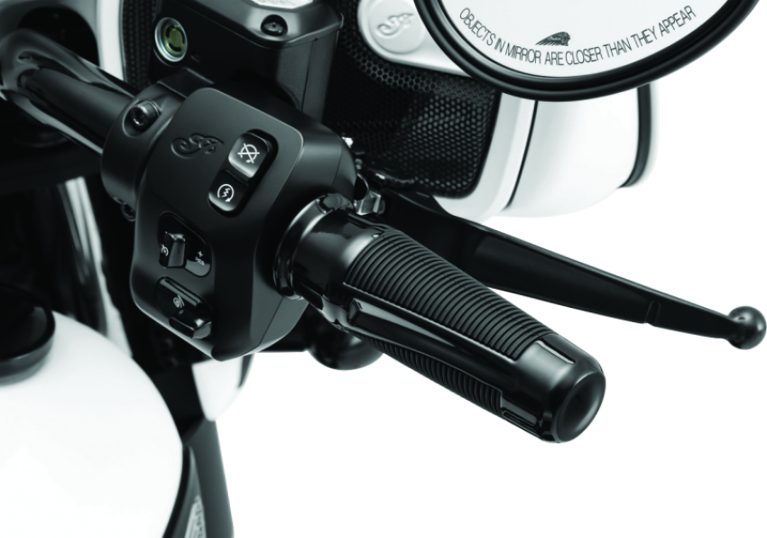 Kuryakyn 5787 Phantom Grips Indian Black