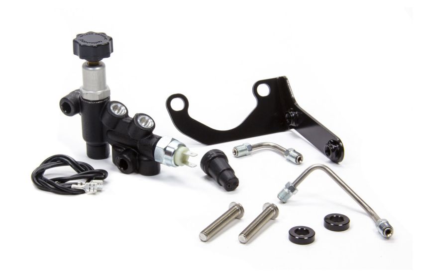 Wilwood 260-13190 Tandem Master Cylinder Mounting Bracket L/H Kit w/ Prop Valve