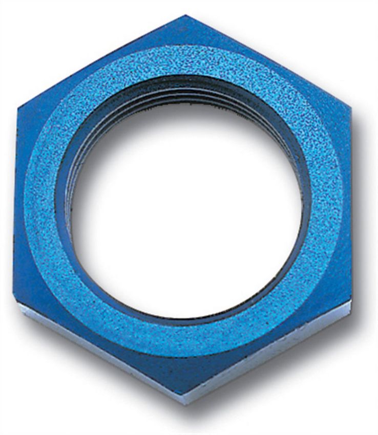 RUSSELL RUS661900 Endura Bulkhead Nut #8 Blue