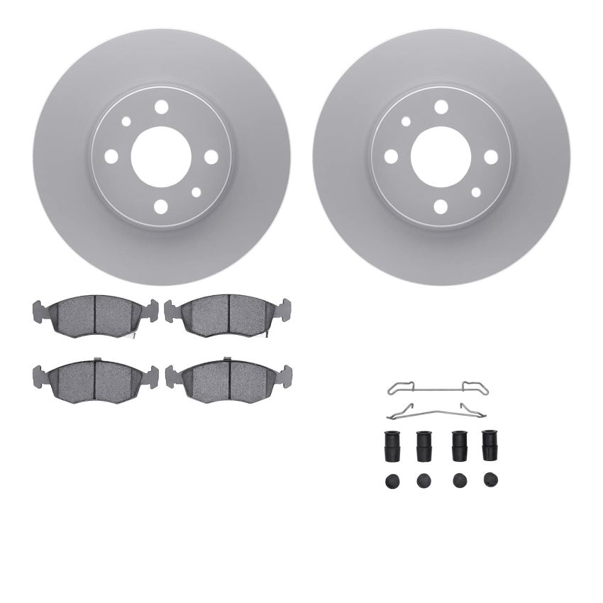 Dynamic Friction 4512-07008 Rotor Kit