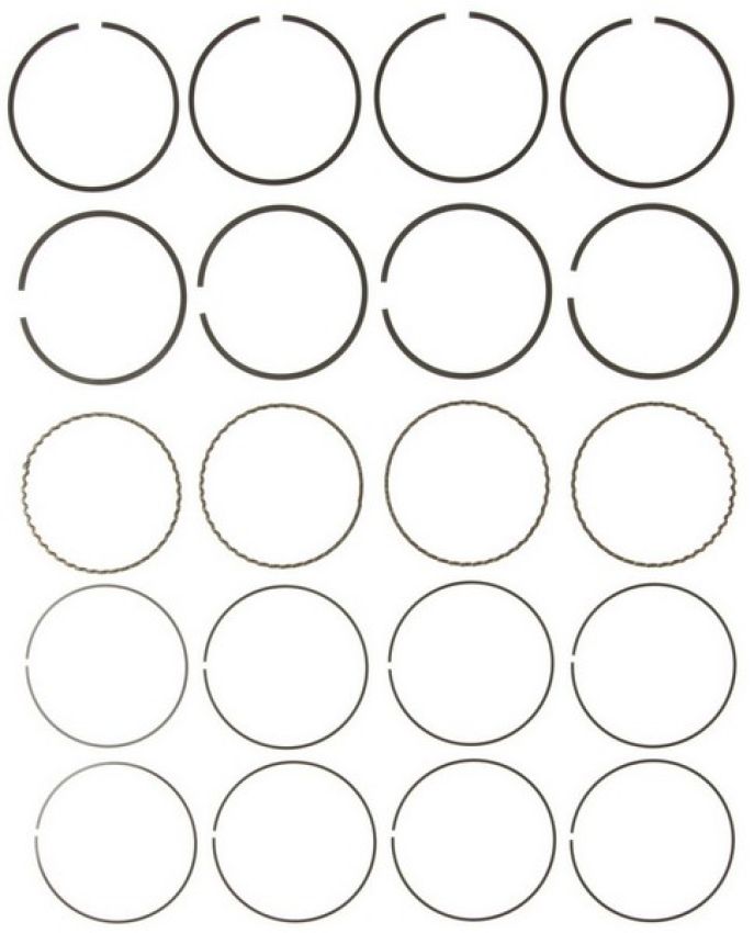 MAHLE 51489CP Engine Piston Ring Set