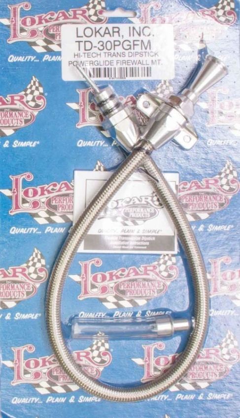LOKAR LOKTD-30PGFM Powerglide Dipstick Firewall Mount