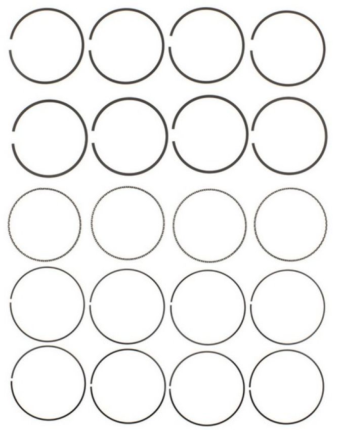 MAHLE 51554CP Engine Piston Ring Set