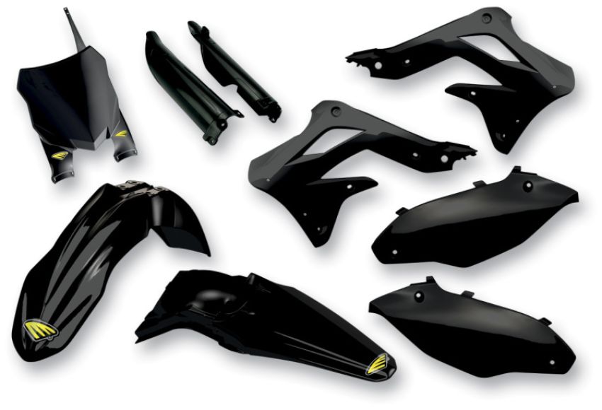 Cycra 1CYC-9308-12 12-15 Kawasaki KX450F Powerflow Body Kit - Black