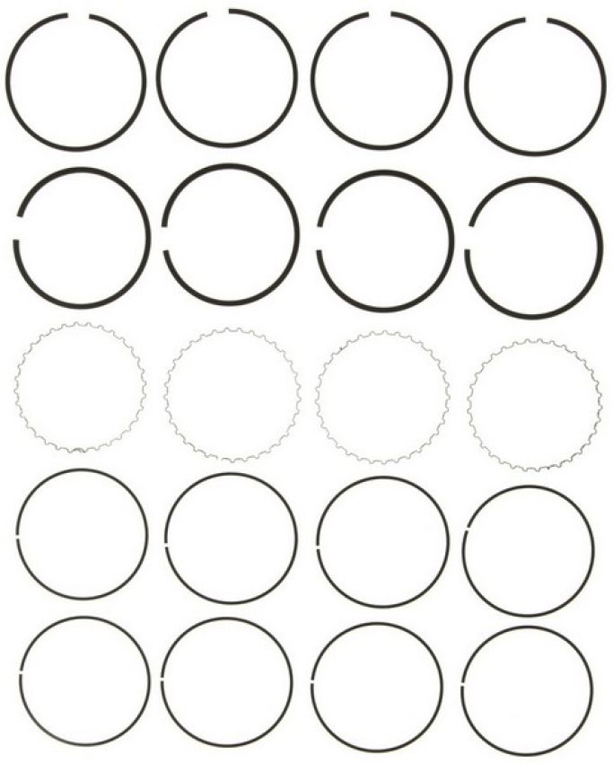 MAHLE 51622CP.030 Engine Piston Ring Set