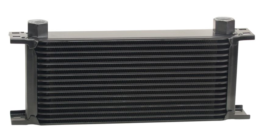 Derale 51678 16 Row Series 10000 Stack Plate Oil Fluid Cooler, -10AN O-ring Female