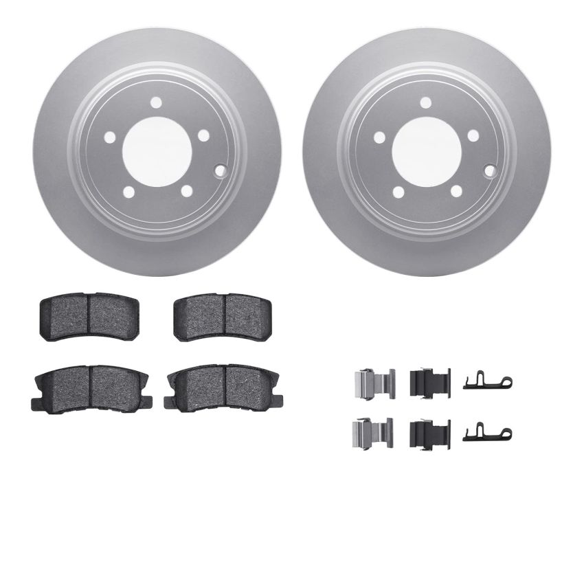 Dynamic Friction 4512-39059 Rotor Kit