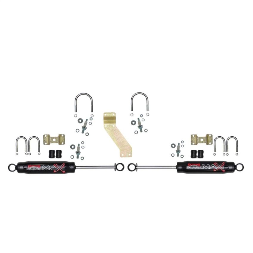 Skyjacker 8268 76-77 Ford F150 Black MAX Dual Stabilizer Kit w/Black Cylinders