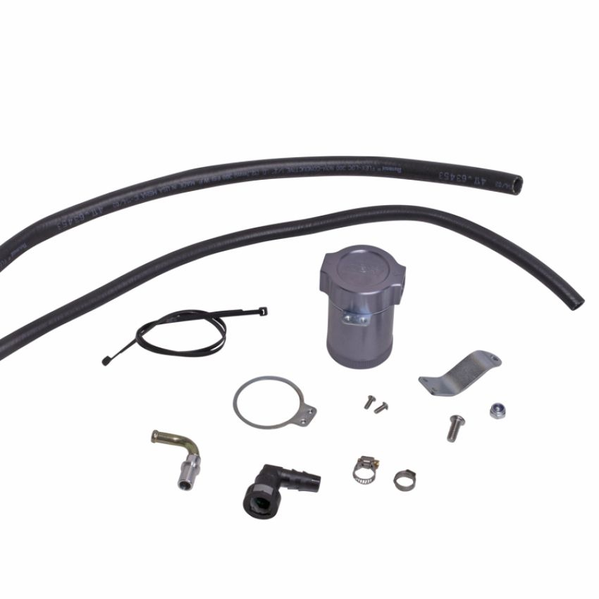 BBK Performance Parts 1918 2015-2020 MUSTANG ECOBOOST 2.3L CNC BILLET ALUMINUM OIL SEPARATOR (PASS SIDE)
