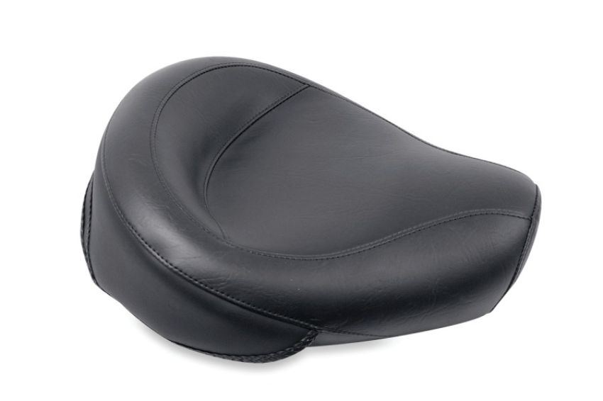 Mustang Motorcycle 75759 Mustang 82-03 Harley Sportster Wide Touring Solo Seat - Black