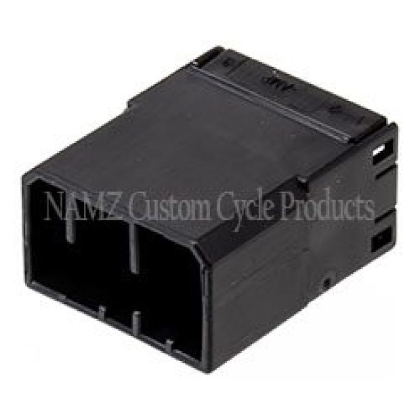 NAMZ NA-174931-2 AMP Multilock 8-Position Male Wire Cap Housing (HD 73108-96BK)