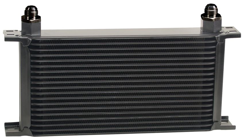 Derale 51908 19 Row Series 10000 Stack Plate Fluid Cooler, -8AN