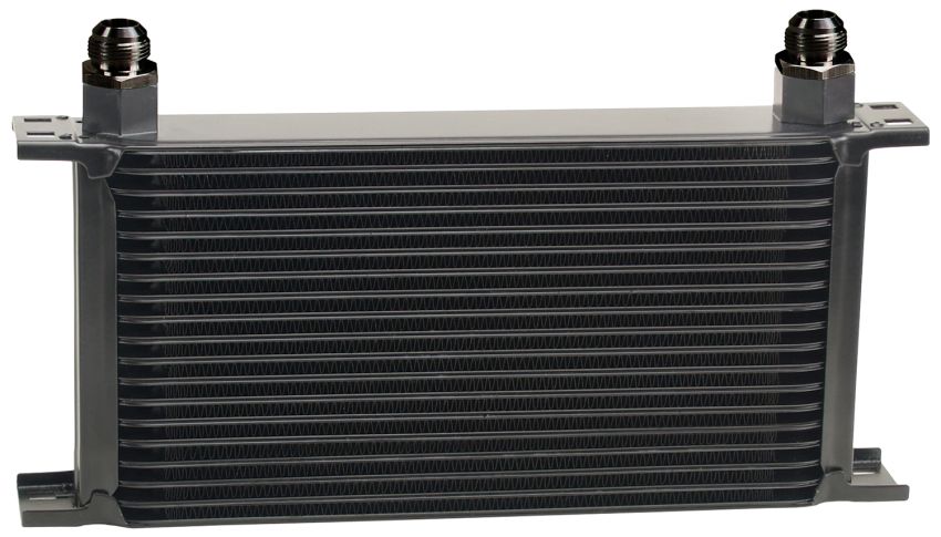 Derale 51910 19 Row Series 10000 Stack Plate Fluid Cooler, -10AN