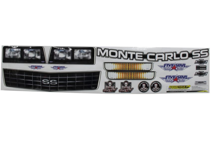 FIVESTAR FIV600-410-ID Graphics Kit 88 Chevy Monte Carlo