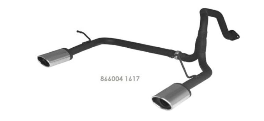 Remus 866004 1617 2004 Ssang Yong Kyron 4X4 M200 2.0L Xdi Axle Back Exhaust