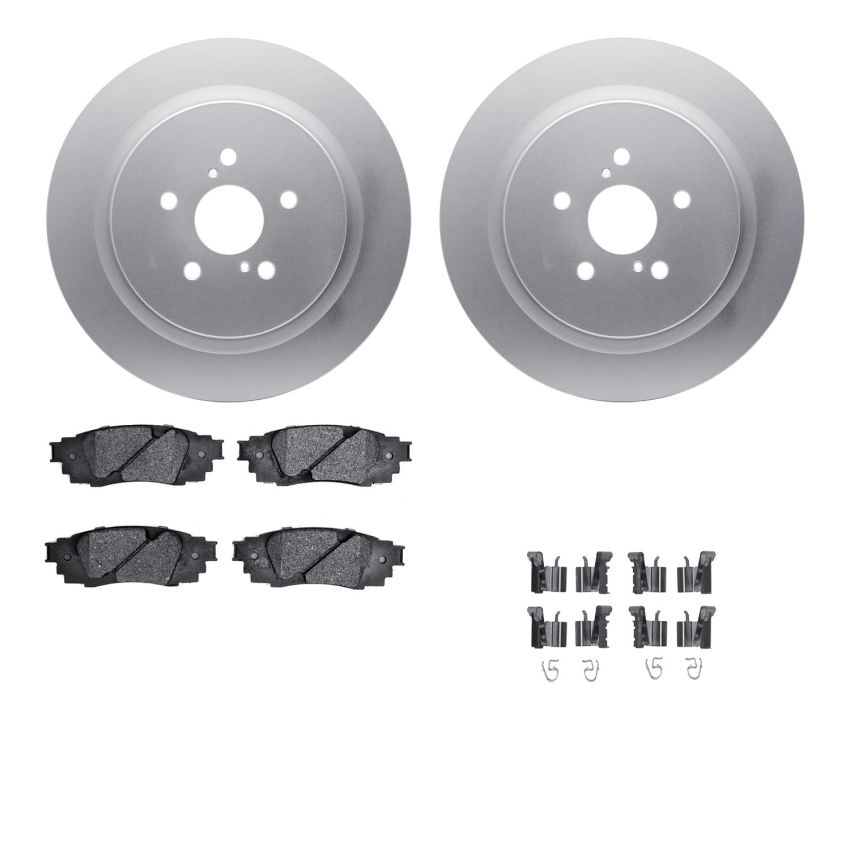 Dynamic Friction 4512-75058 Rotor Kit