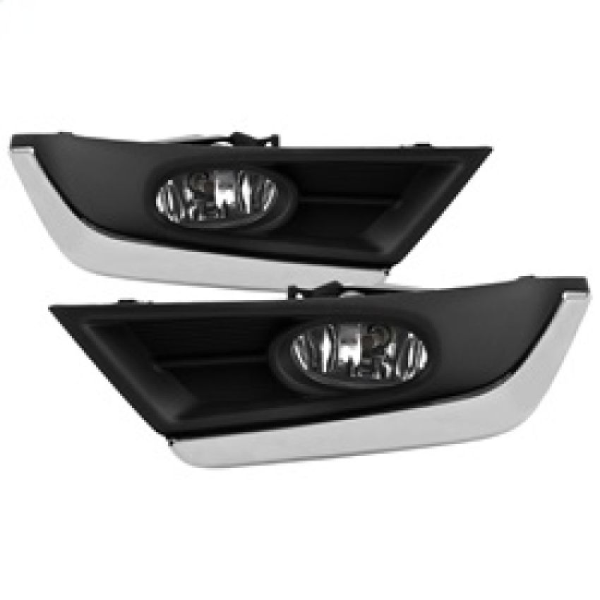 SPYDER 5084897 Fog Lights W/Switch and Cover - Clear