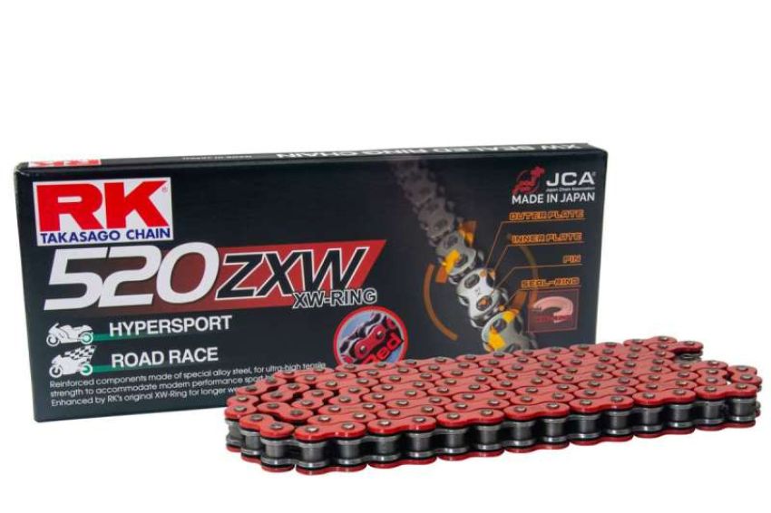RK Chain RR520ZXW-100FT RR520ZXW-100FT XW-Ring - Red