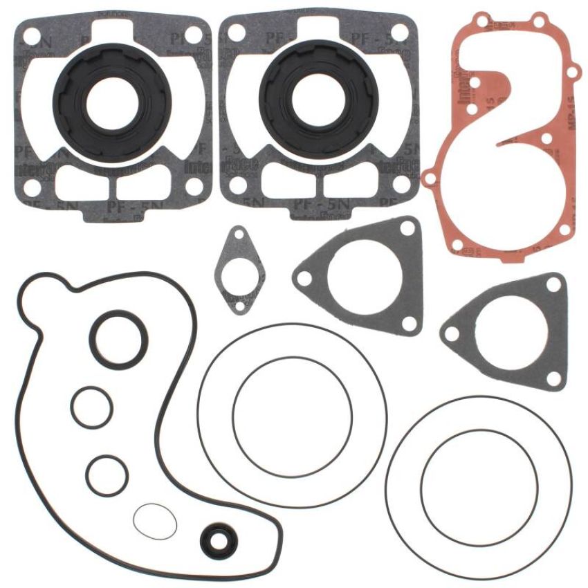 Vertex Pistons 711237 Vertex Gaskets 00-01 Polaris 500 RMK Complete Gasket Kit w/ Oil Seals