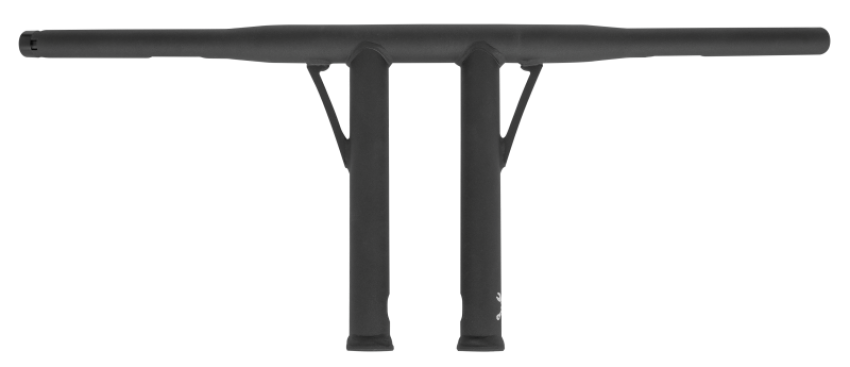Burly Brand B12-5504TB Folsom Bar 10in - Matte Black