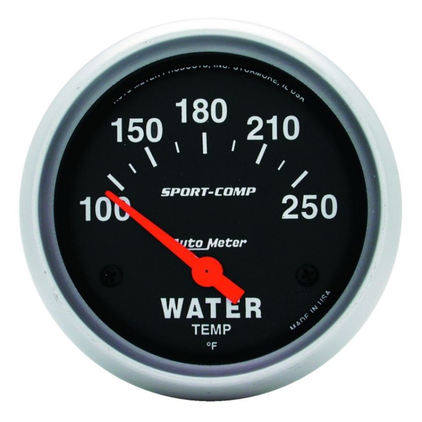 AutoMeter 3531 GAUGE, WATER TEMP, 2 5/8
