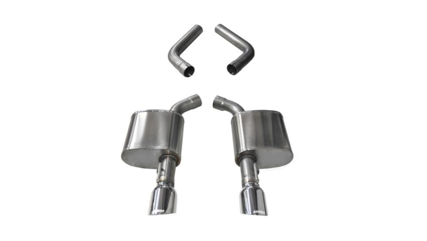 CORSA Performance 21019 Corsa 17-20 Dodge Charger 6.4L/17-19 Dodge Charger 5.7L Polished Sport AxleBack Exhaust w/4.5in Tips
