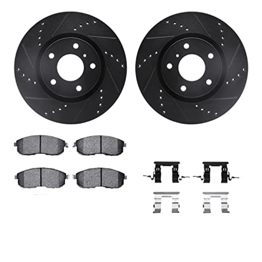 Dynamic Friction 8612-68000 Rotor Kit