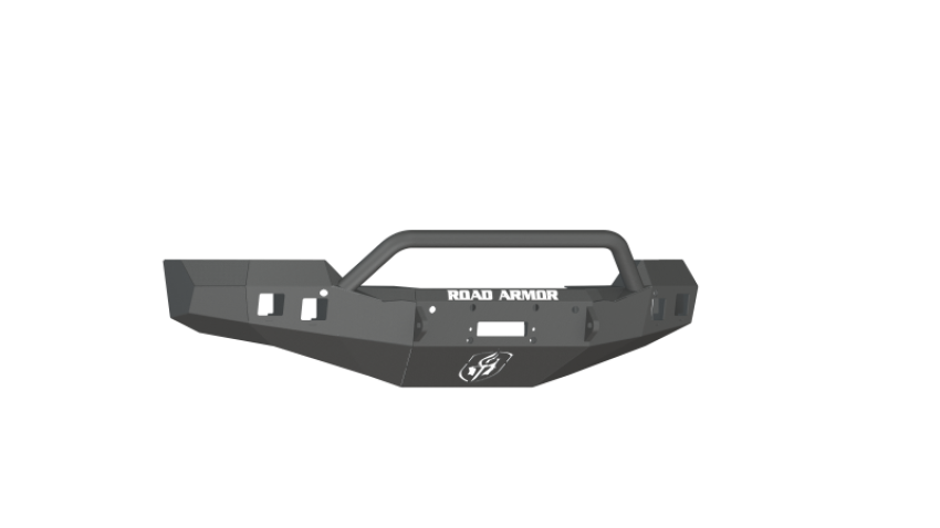 Road Armor 316R4B 16-18 Chevy 1500 Stealth Front Winch Bumper w/Pre-Runner Guard - Tex Blk