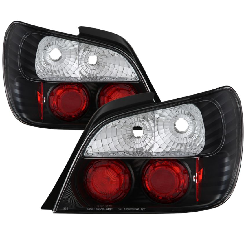 SPYDER 5007193 Euro Style Tail Lights - Black