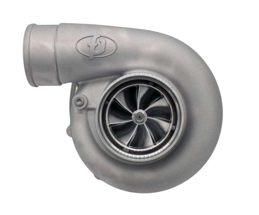 Forced Performance 2757875REVERSE-0502010 FP7875 Reverse Rotation Turbo w/SS V-Band 1.02 A/R Black Housing (Drop Ship Only)