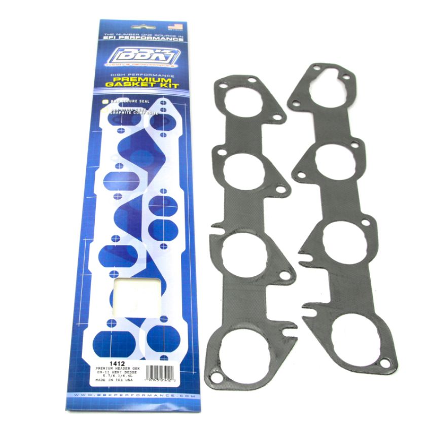 BBK Performance Parts 1412 PREMIUM HEADER GASKET SET- DODGE TRUCK, 5.7L 2009-2024  (PAIR)