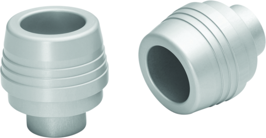 Kuryakyn 3806 Lodestar Handlebar Slidres-BMW-Silver