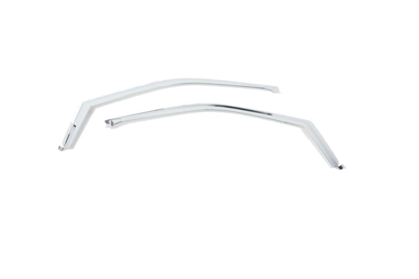 Putco 480066 15-20 Ford F-150 - Super Crew / Super Cab / Reg Cab (Front Only) Element Chrome Window Visors