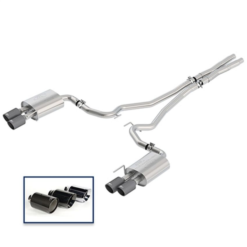 Ford Racing M-5200-M8EFA Extreme Cat-Back Exhaust System