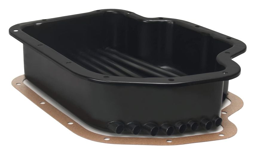 DERALE DER14202 Black Trans Pan GM TH400 Deep Pan