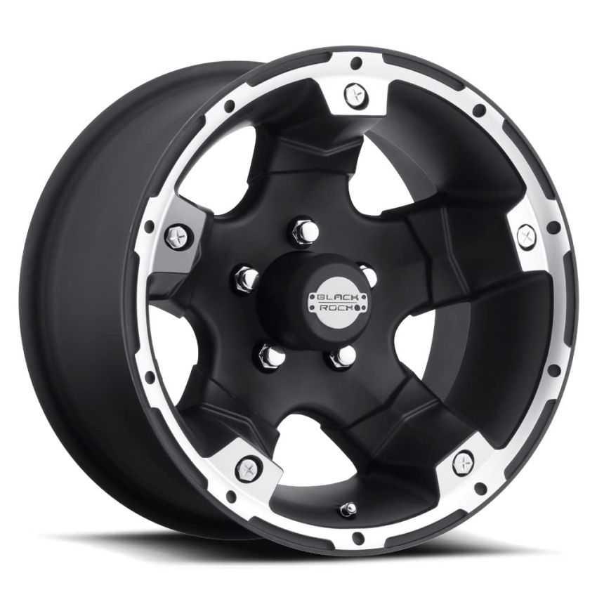 Black Rock 900B-585537 15X8 5X5.50 (-19) BKR 900B Viper Alloy (HB 107.95)
