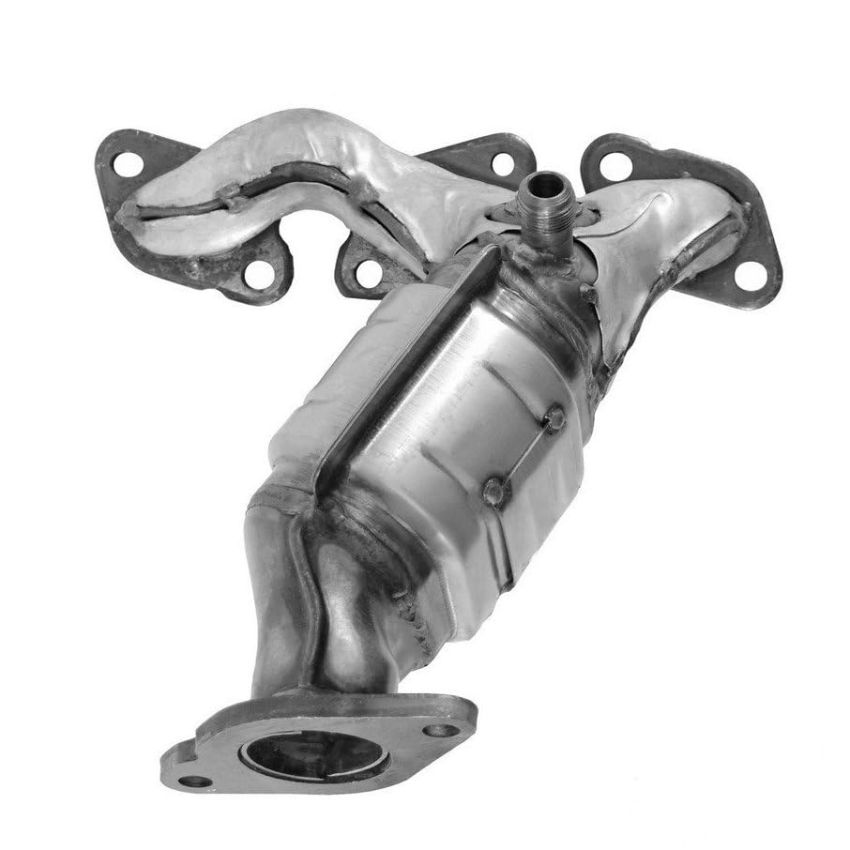 FORTLUFT 4401529 Front Passenger Side EPA (Federal) Direct-Fit Catalytic Converter for 01-08 Ford Escape, 01-06, 08 Mazda Tribute, 05-08 Mercury Mariner