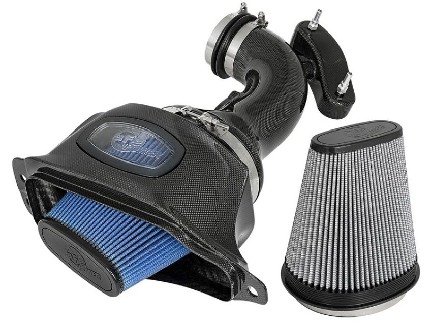 aFe Power 52-74201-C Black Series Carbon Fiber Cold Air Intake System w/ Pro 5R & Pro DRY S Filter