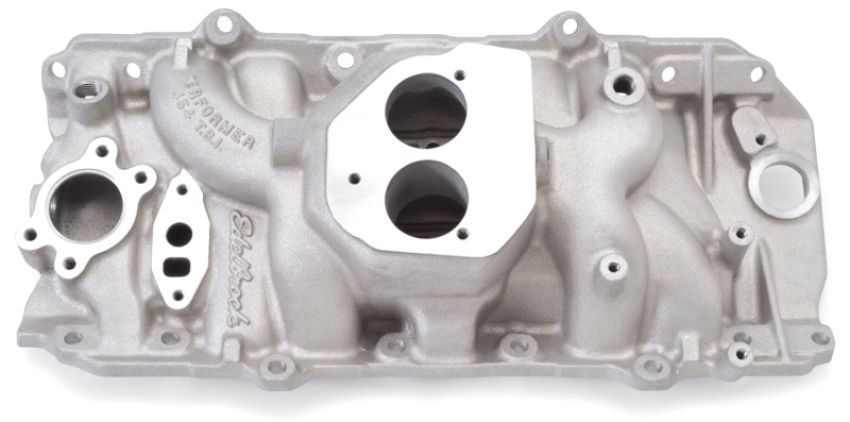 EDELBROCK EDE3764 BBC Performer Manifold - w/EGR 87-90 454