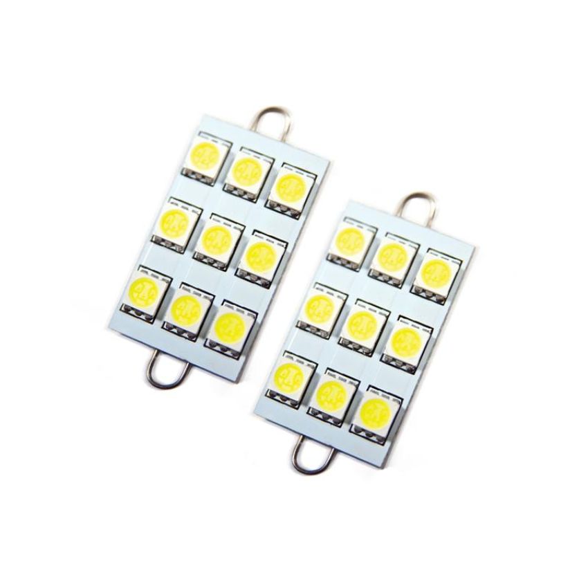 Oracle Lighting 5209-001 44mm 6 LED 3 Chip, Loop Festoon Bulbs, White, Pair